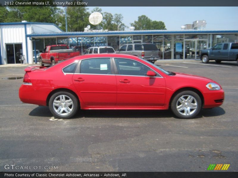Victory Red / Ebony 2012 Chevrolet Impala LT