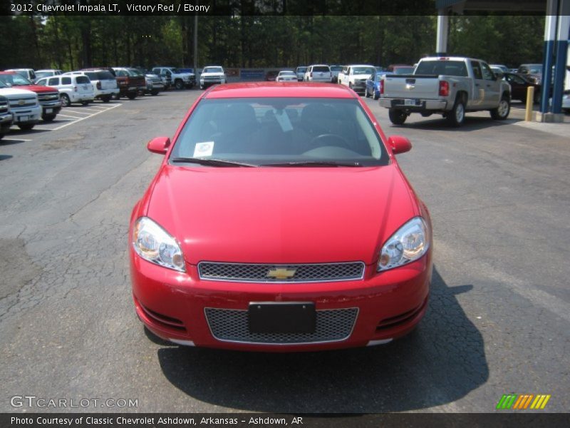 Victory Red / Ebony 2012 Chevrolet Impala LT
