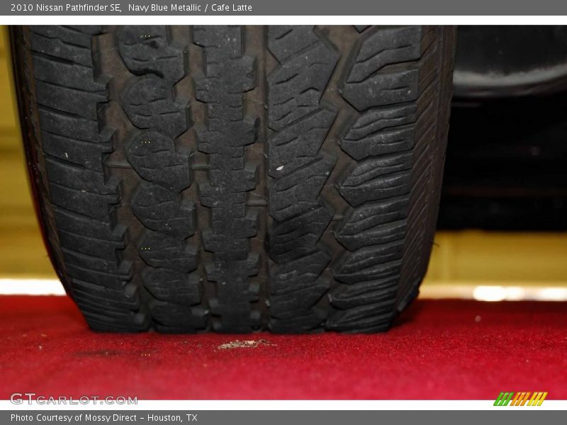 Navy Blue Metallic / Cafe Latte 2010 Nissan Pathfinder SE