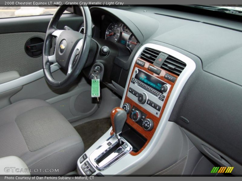 Granite Gray Metallic / Light Gray 2008 Chevrolet Equinox LT AWD