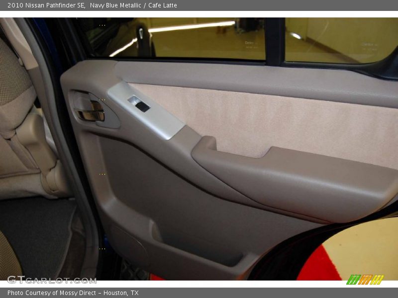 Navy Blue Metallic / Cafe Latte 2010 Nissan Pathfinder SE