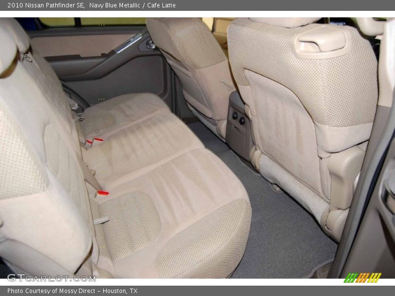 Navy Blue Metallic / Cafe Latte 2010 Nissan Pathfinder SE
