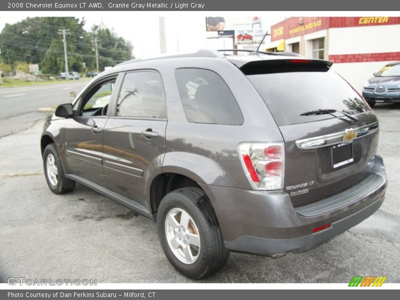 Granite Gray Metallic / Light Gray 2008 Chevrolet Equinox LT AWD