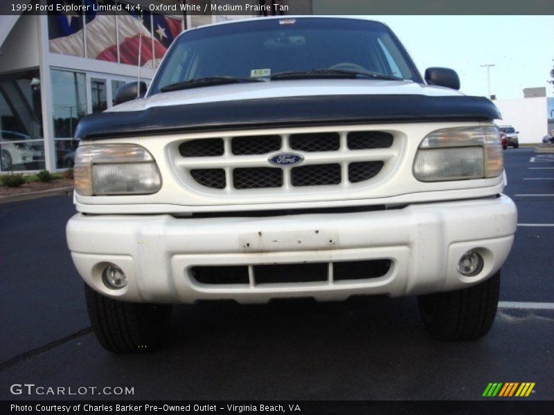 Oxford White / Medium Prairie Tan 1999 Ford Explorer Limited 4x4