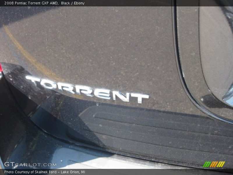 Black / Ebony 2008 Pontiac Torrent GXP AWD