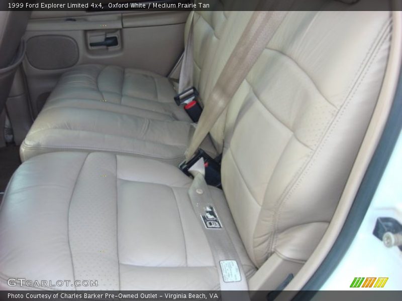 Oxford White / Medium Prairie Tan 1999 Ford Explorer Limited 4x4