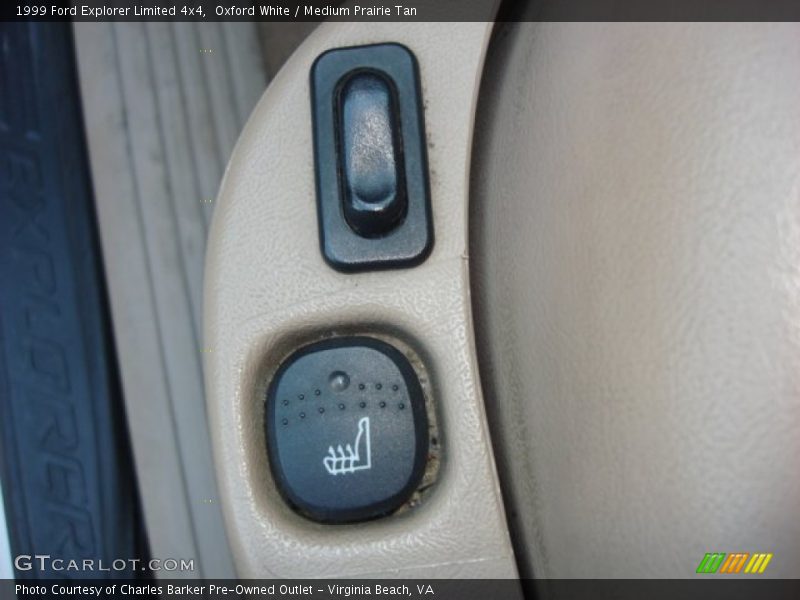 Oxford White / Medium Prairie Tan 1999 Ford Explorer Limited 4x4