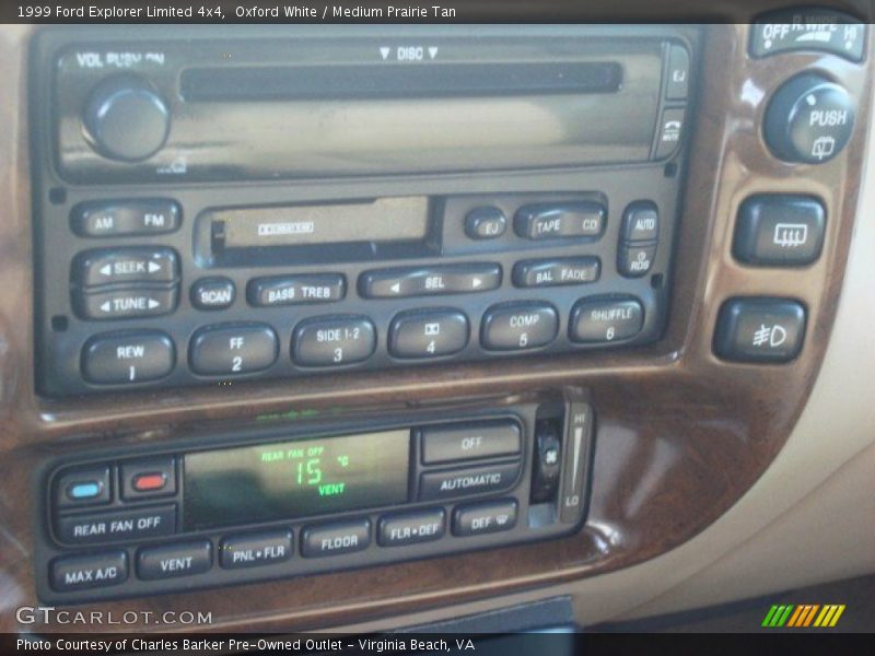 Oxford White / Medium Prairie Tan 1999 Ford Explorer Limited 4x4