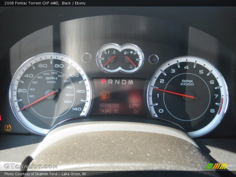 Black / Ebony 2008 Pontiac Torrent GXP AWD