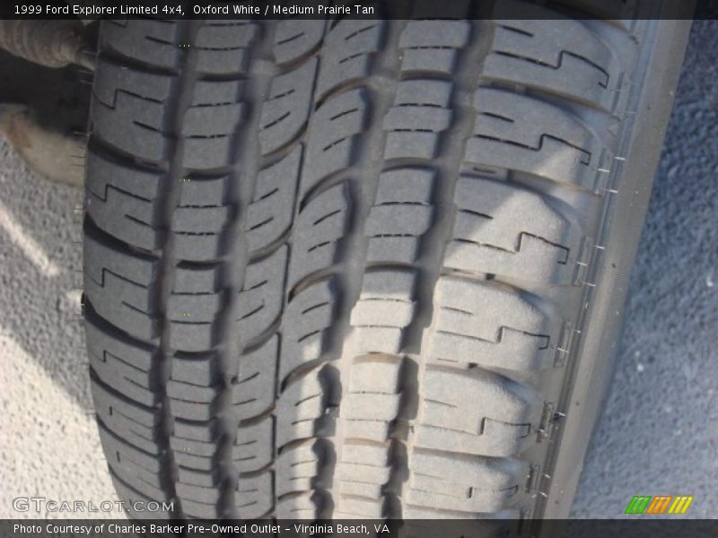 Oxford White / Medium Prairie Tan 1999 Ford Explorer Limited 4x4