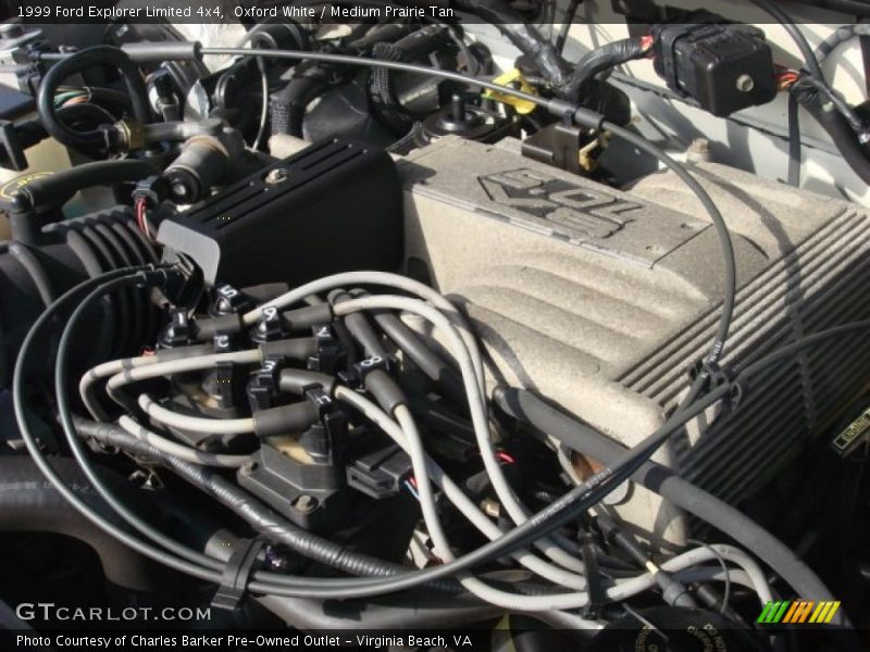 Oxford White / Medium Prairie Tan 1999 Ford Explorer Limited 4x4