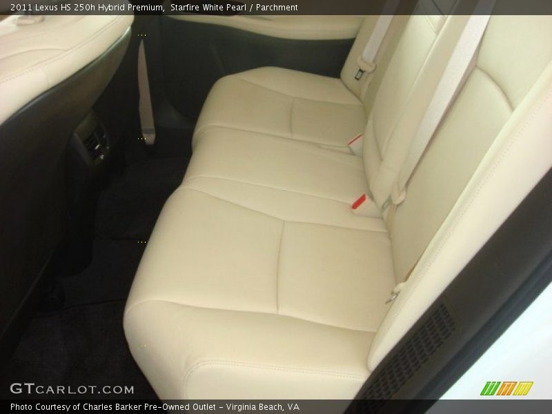 Starfire White Pearl / Parchment 2011 Lexus HS 250h Hybrid Premium