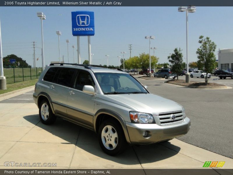 Millenium Silver Metallic / Ash Gray 2006 Toyota Highlander Limited