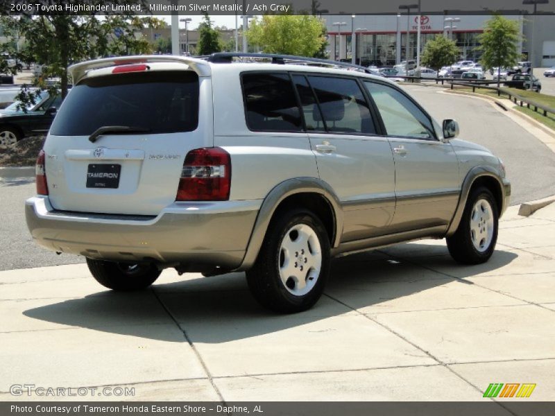Millenium Silver Metallic / Ash Gray 2006 Toyota Highlander Limited