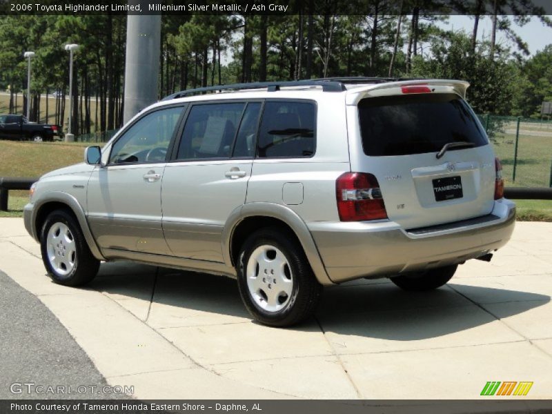 Millenium Silver Metallic / Ash Gray 2006 Toyota Highlander Limited