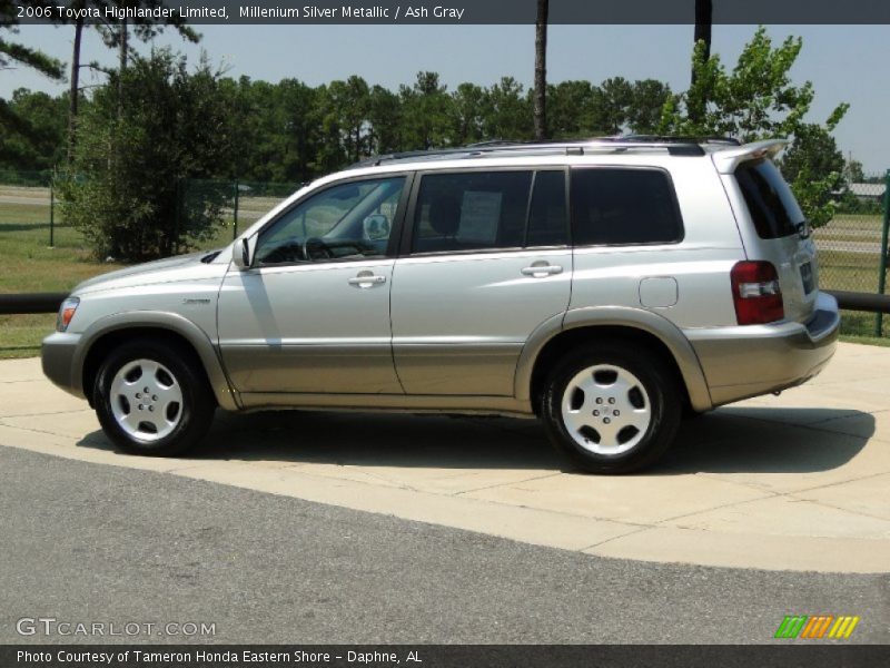 Millenium Silver Metallic / Ash Gray 2006 Toyota Highlander Limited