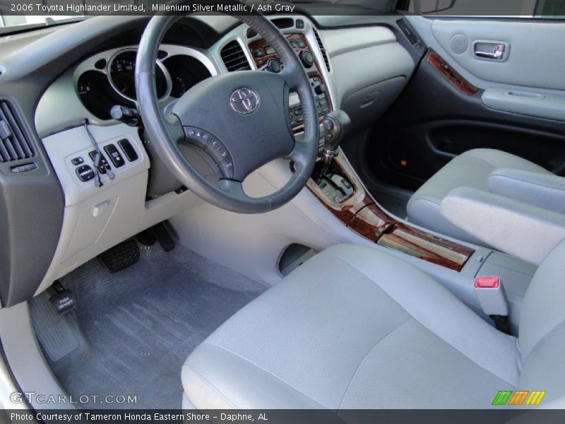 Millenium Silver Metallic / Ash Gray 2006 Toyota Highlander Limited