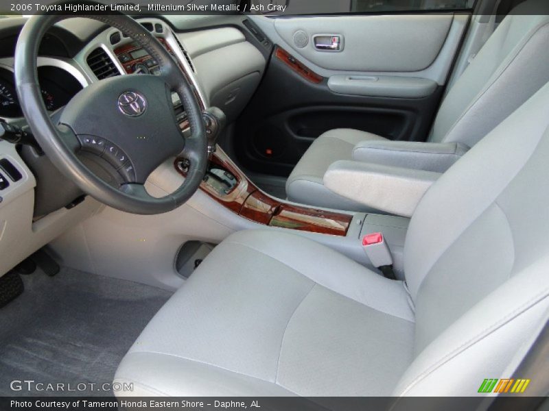 Millenium Silver Metallic / Ash Gray 2006 Toyota Highlander Limited