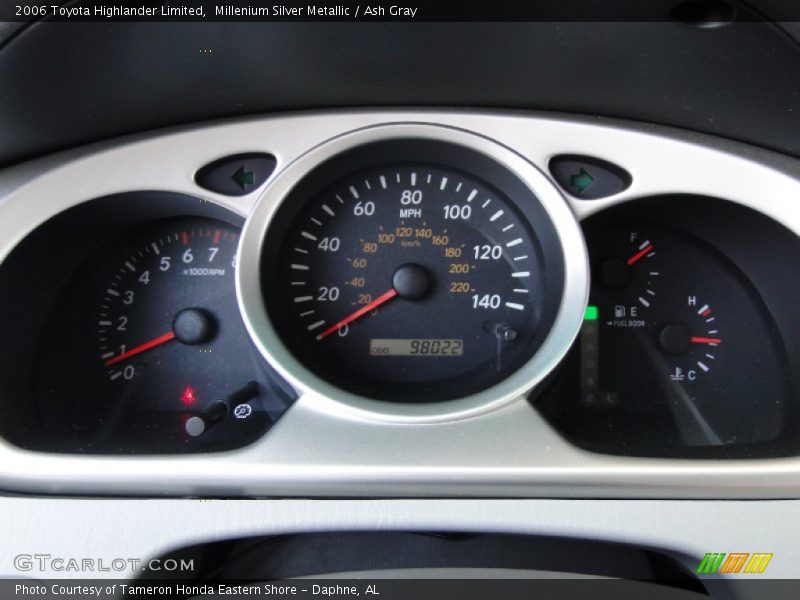 Millenium Silver Metallic / Ash Gray 2006 Toyota Highlander Limited