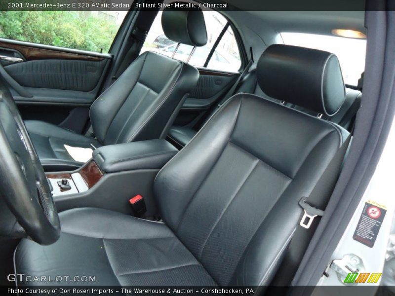  2001 E 320 4Matic Sedan Charcoal Interior