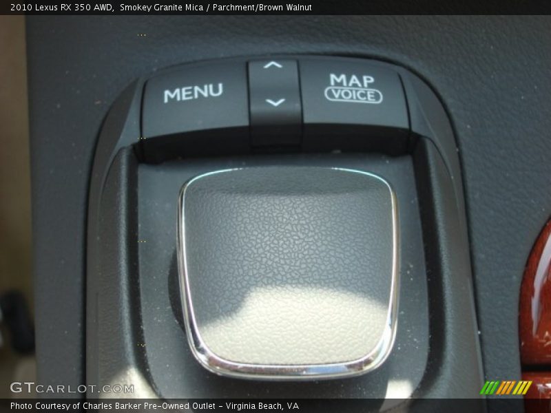 Controls of 2010 RX 350 AWD