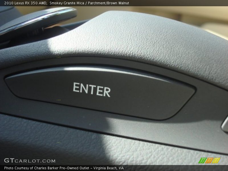 Smokey Granite Mica / Parchment/Brown Walnut 2010 Lexus RX 350 AWD