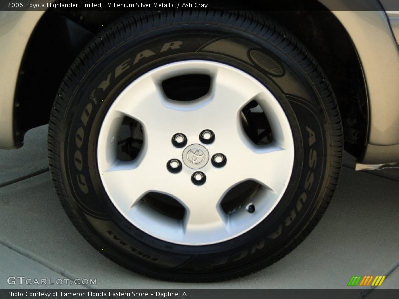 Millenium Silver Metallic / Ash Gray 2006 Toyota Highlander Limited