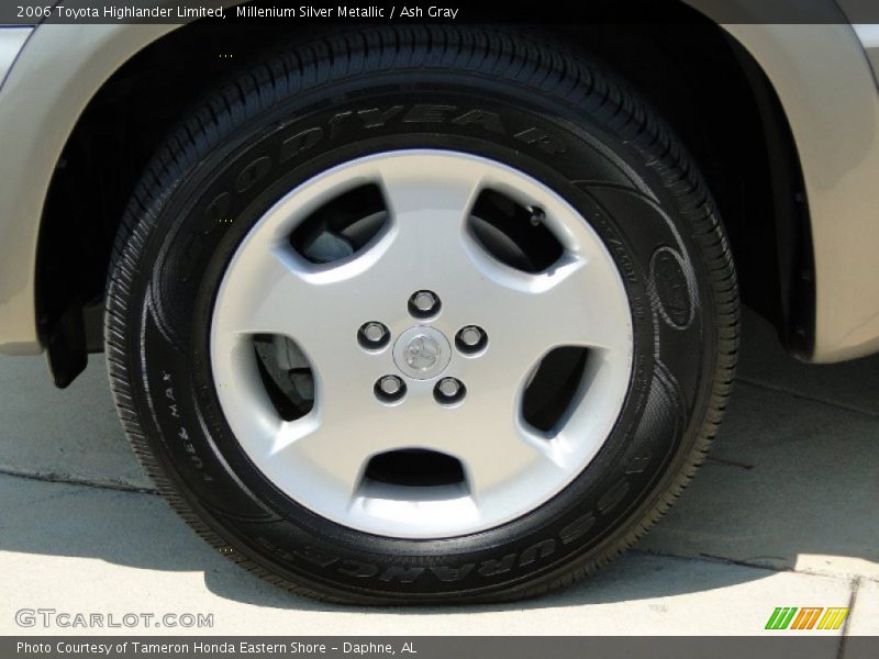 Millenium Silver Metallic / Ash Gray 2006 Toyota Highlander Limited
