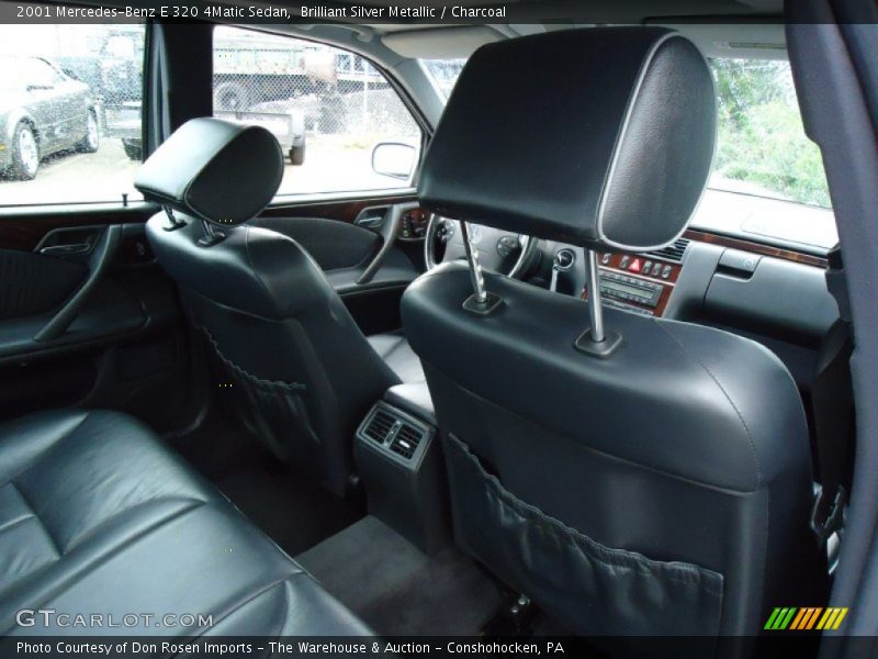 Brilliant Silver Metallic / Charcoal 2001 Mercedes-Benz E 320 4Matic Sedan