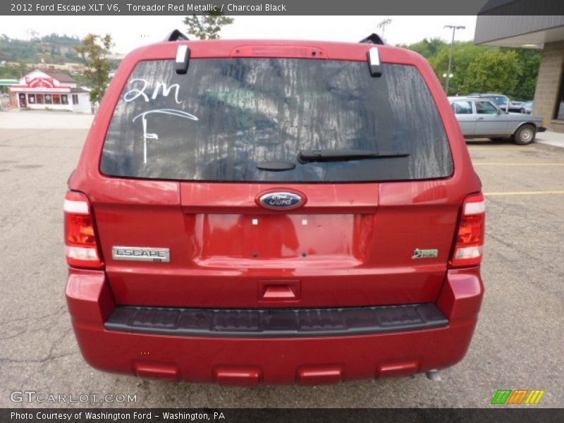 Toreador Red Metallic / Charcoal Black 2012 Ford Escape XLT V6