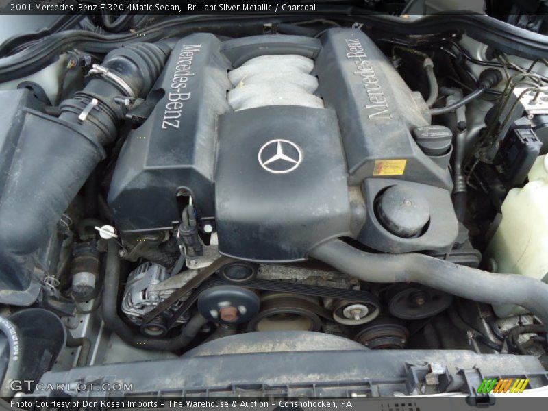  2001 E 320 4Matic Sedan Engine - 3.2 Liter SOHC 18-Valve V6