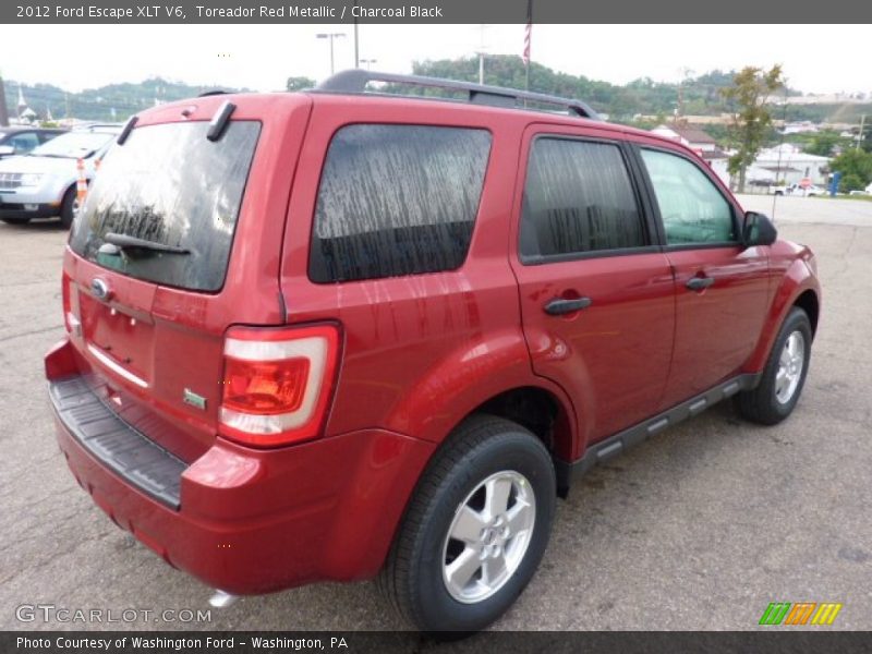 Toreador Red Metallic / Charcoal Black 2012 Ford Escape XLT V6