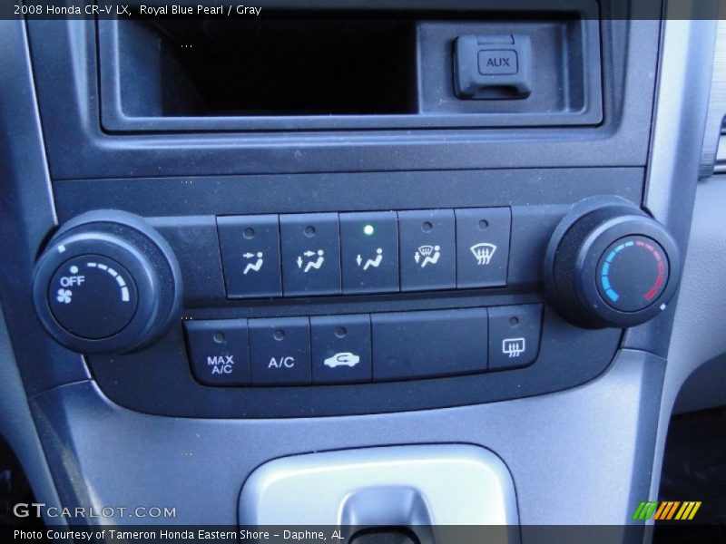 Royal Blue Pearl / Gray 2008 Honda CR-V LX
