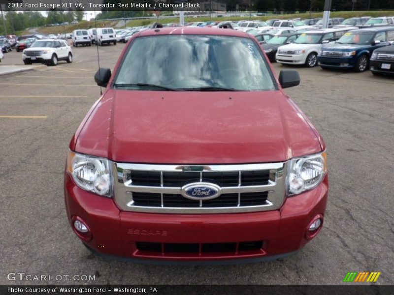 Toreador Red Metallic / Charcoal Black 2012 Ford Escape XLT V6