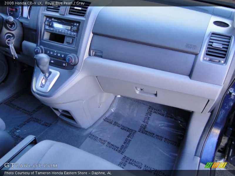 Royal Blue Pearl / Gray 2008 Honda CR-V LX