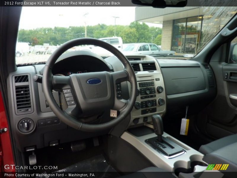 Toreador Red Metallic / Charcoal Black 2012 Ford Escape XLT V6