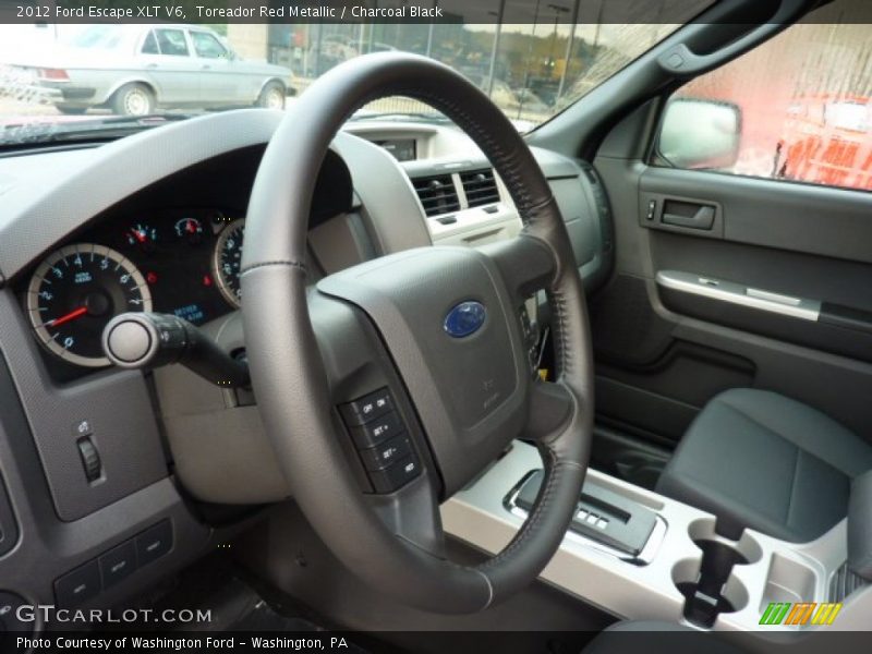 Toreador Red Metallic / Charcoal Black 2012 Ford Escape XLT V6