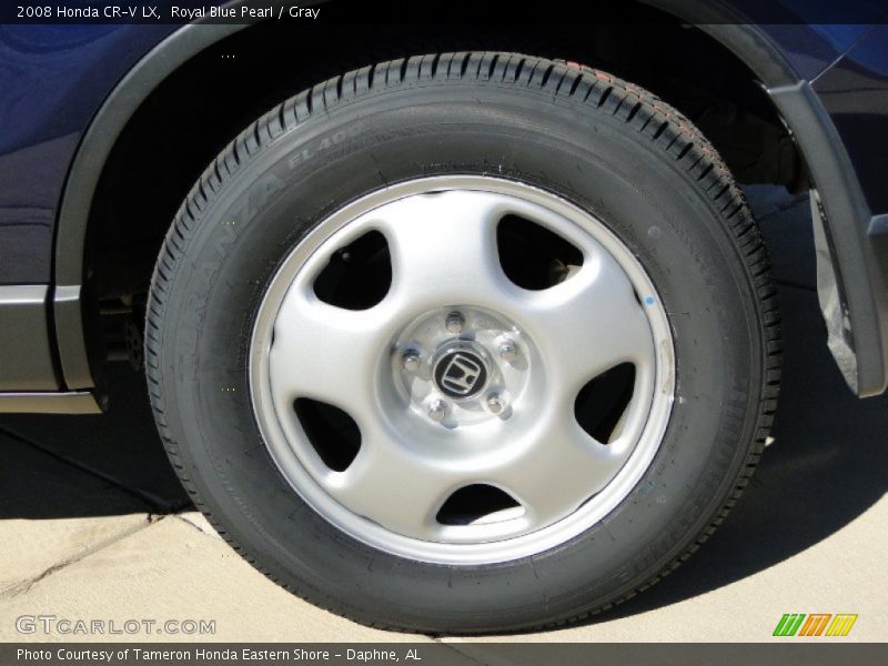 Royal Blue Pearl / Gray 2008 Honda CR-V LX