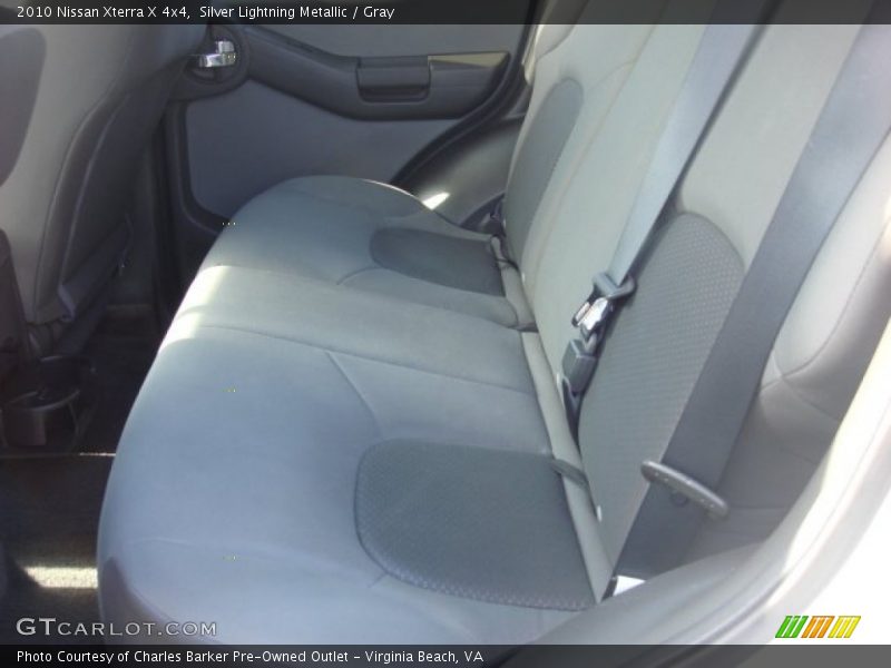 Silver Lightning Metallic / Gray 2010 Nissan Xterra X 4x4