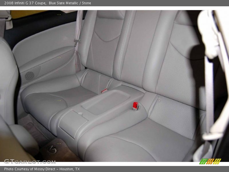 Blue Slate Metallic / Stone 2008 Infiniti G 37 Coupe