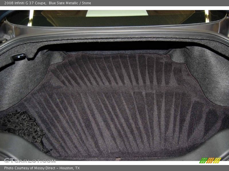 Blue Slate Metallic / Stone 2008 Infiniti G 37 Coupe