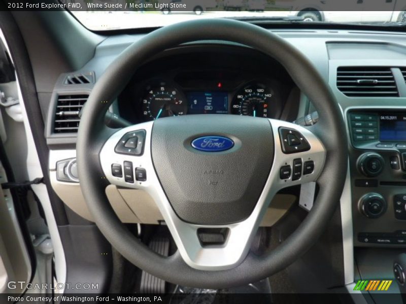  2012 Explorer FWD Steering Wheel