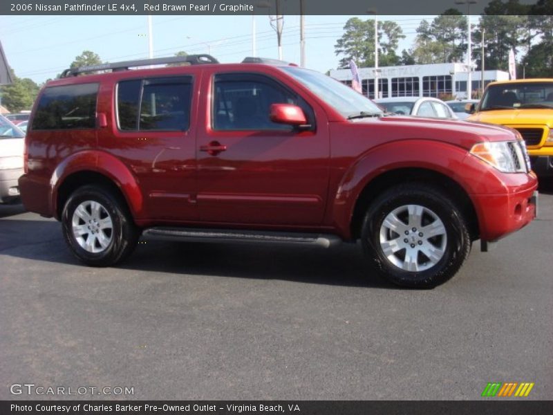 Red Brawn Pearl / Graphite 2006 Nissan Pathfinder LE 4x4