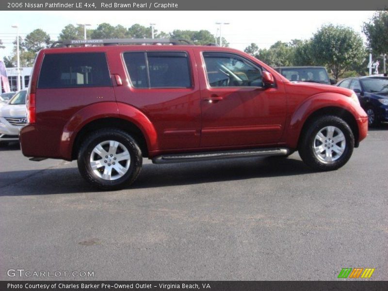 Red Brawn Pearl / Graphite 2006 Nissan Pathfinder LE 4x4