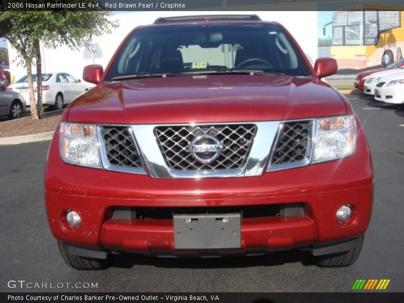 Red Brawn Pearl / Graphite 2006 Nissan Pathfinder LE 4x4