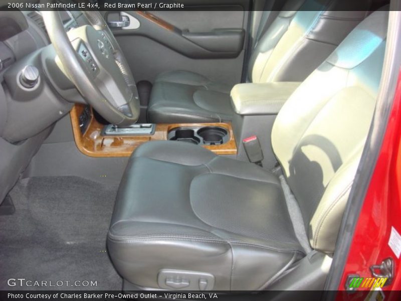 Red Brawn Pearl / Graphite 2006 Nissan Pathfinder LE 4x4