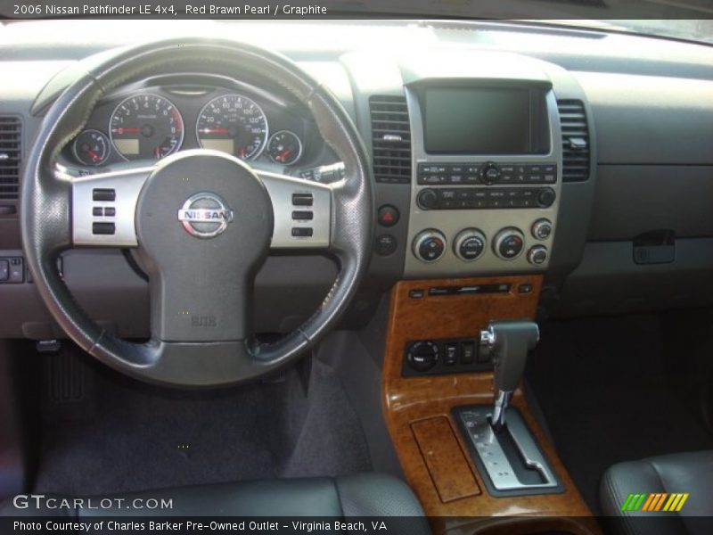 Red Brawn Pearl / Graphite 2006 Nissan Pathfinder LE 4x4