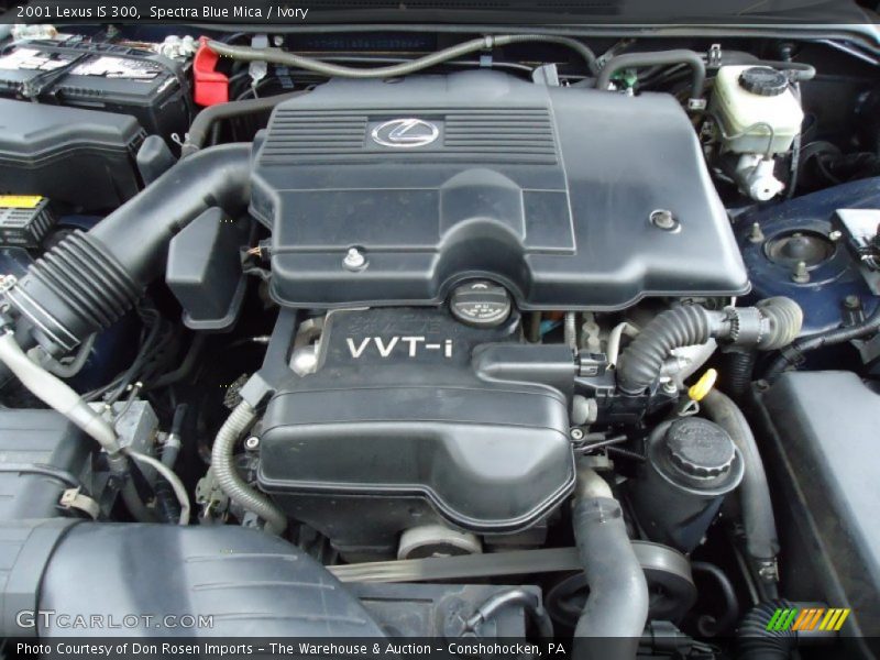 Spectra Blue Mica / Ivory 2001 Lexus IS 300
