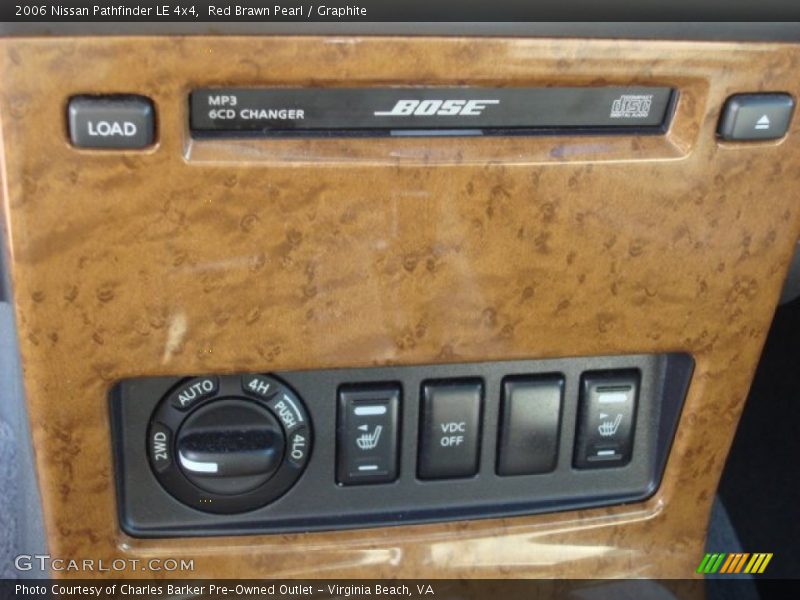 Red Brawn Pearl / Graphite 2006 Nissan Pathfinder LE 4x4