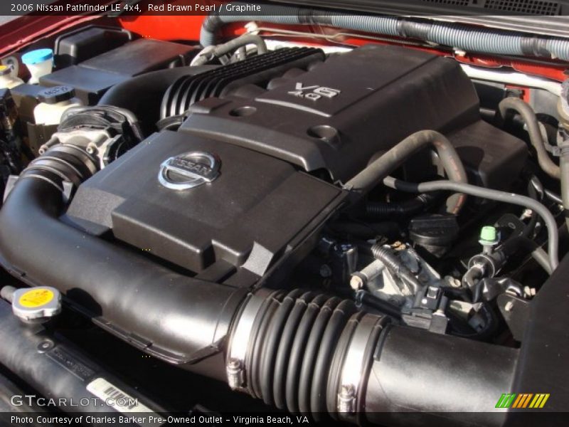 Red Brawn Pearl / Graphite 2006 Nissan Pathfinder LE 4x4